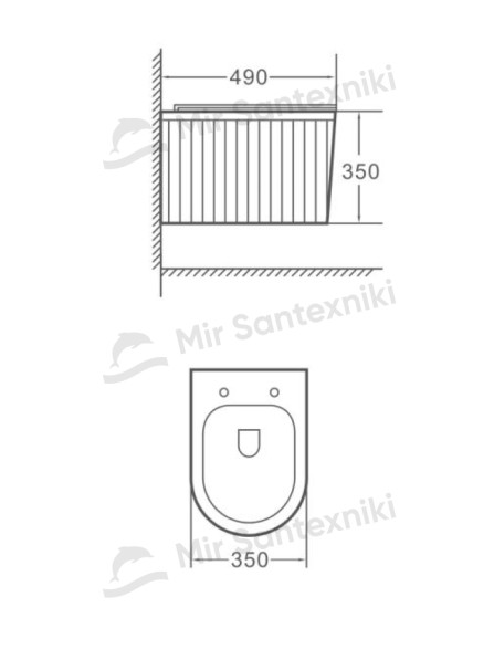 Debora unitazi DBR-202W